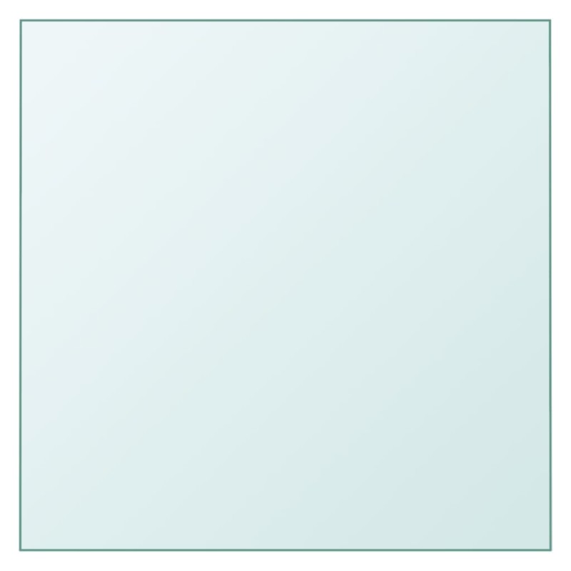 vidaXL Tischplatte Transparent 40x40 cm Hartglas vidaXL Tischplatte Transparent 40x40 cm Hartglas