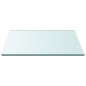 vidaXL Tischplatte Transparent 40x40 cm Hartglas vidaXL Tischplatte Transparent 40x40 cm Hartglas