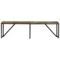 vidaXL Sitzbank 160x35x46 cm Altholz Massiv vidaXL Sitzbank 160x35x46 cm Altholz Massiv