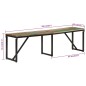 vidaXL Sitzbank 160x35x46 cm Altholz Massiv vidaXL Sitzbank 160x35x46 cm Altholz Massiv