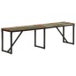 vidaXL Sitzbank 160x35x46 cm Altholz Massiv vidaXL Sitzbank 160x35x46 cm Altholz Massiv