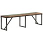 vidaXL Sitzbank 160x35x46 cm Altholz Massiv vidaXL Sitzbank 160x35x46 cm Altholz Massiv
