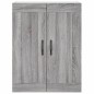 Highboard Grau Sonoma 69,5x34x180 cm Holzwerkstoff Highboard Grau Sonoma 69,5x34x180 cm Holzwerkstoff