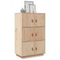 vidaXL Highboard 67x40x108,5 cm Massivholz Kiefer vidaXL Highboard 67x40x108,5 cm Massivholz Kiefer