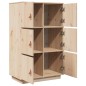 vidaXL Highboard 67x40x108,5 cm Massivholz Kiefer vidaXL Highboard 67x40x108,5 cm Massivholz Kiefer