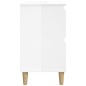 vidaXL Waschbeckenunterschrank Hochglanz-Weiß 80x33x60cm Holzwerkstoff vidaXL Waschbeckenunterschrank Hochglanz-Weiß 80x33x60cm Holzwerkstoff
