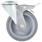 vidaXL 8 Stk. Lenkrollen mit Rückenloch 100 mm vidaXL 8 Stk. Lenkrollen mit Rückenloch 100 mm