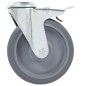 vidaXL 24 Stk. Lenkrollen mit Rückenloch 125 mm vidaXL 24 Stk. Lenkrollen mit Rückenloch 125 mm