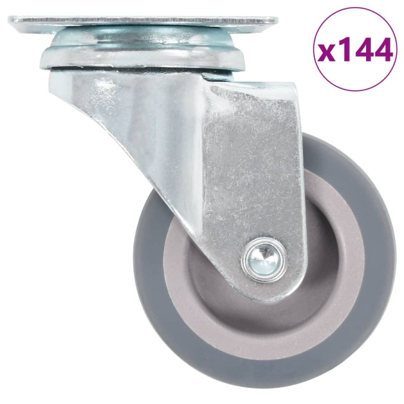 vidaXL 144 Stk. Lenkrollen 50 mm