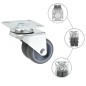 vidaXL 16 Stk. Lenkrollen mit Zwillingsrad 50 mm vidaXL 16 Stk. Lenkrollen mit Zwillingsrad 50 mm