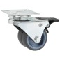 vidaXL 16 Stk. Lenkrollen mit Zwillingsrad 50 mm vidaXL 16 Stk. Lenkrollen mit Zwillingsrad 50 mm