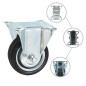 vidaXL 12 Stk. Bockrollen 75 mm vidaXL 12 Stk. Bockrollen 75 mm