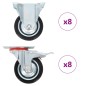 vidaXL 16 Stk. Rollen 75 mm vidaXL 16 Stk. Rollen 75 mm