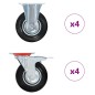 vidaXL 8 Stk. Rollen 125 mm vidaXL 8 Stk. Rollen 125 mm
