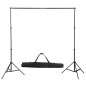 vidaXL Fotostudio-Set mit Lampen und Hintergrundsystem vidaXL Fotostudio-Set mit Lampen und Hintergrundsystem