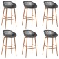 vidaXL 7-tlg. Bar-Set Weiß und Grau vidaXL 7-tlg. Bar-Set Weiß und Grau