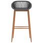 vidaXL 5-tlg. Bar-Set Weiß und Grau vidaXL 5-tlg. Bar-Set Weiß und Grau