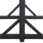 vidaXL 3-tlg. Garten-Essgruppe Schwarz vidaXL 3-tlg. Garten-Essgruppe Schwarz