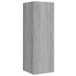 vidaXL 8-tlg. TV-Schrank-Set Grau Sonoma Holzwerkstoff vidaXL 8-tlg. TV-Schrank-Set Grau Sonoma Holzwerkstoff