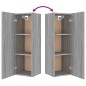 vidaXL 8-tlg. TV-Schrank-Set Grau Sonoma Holzwerkstoff vidaXL 8-tlg. TV-Schrank-Set Grau Sonoma Holzwerkstoff