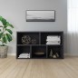 vidaXL Bücherregal/Sideboard Grau 50x25x80 cm Holzwerkstoff vidaXL Bücherregal/Sideboard Grau 50x25x80 cm Holzwerkstoff
