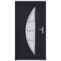 vidaXL Haustür Anthrazit 108x200 cm PVC vidaXL Haustür Anthrazit 108x200 cm PVC