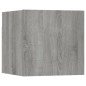 vidaXL 8-tlg. TV-Schrank-Set Grau Sonoma Holzwerkstoff vidaXL 8-tlg. TV-Schrank-Set Grau Sonoma Holzwerkstoff