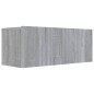 vidaXL 8-tlg. TV-Schrank-Set Grau Sonoma Holzwerkstoff vidaXL 8-tlg. TV-Schrank-Set Grau Sonoma Holzwerkstoff