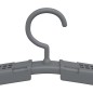 vidaXL Ausziehbare Kleiderbügel 10 Stk. Grau vidaXL Ausziehbare Kleiderbügel 10 Stk. Grau