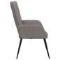 vidaXL Relaxsessel Taupe Stoff vidaXL Relaxsessel Taupe Stoff