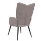 vidaXL Relaxsessel Taupe Stoff vidaXL Relaxsessel Taupe Stoff
