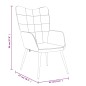 vidaXL Relaxsessel Taupe Stoff vidaXL Relaxsessel Taupe Stoff