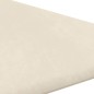 vidaXL Wandpaneele 12 Stk. Creme 30x30 cm Samt 0,54 m² vidaXL Wandpaneele 12 Stk. Creme 30x30 cm Samt 0,54 m²
