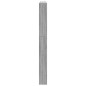 vidaXL Schuhschrank mit Spiegel 5 Fächer Grau Sonoma 63x17x169,5 cm vidaXL Schuhschrank mit Spiegel 5 Fächer Grau Sonoma 63x17x169,5 cm