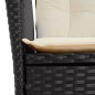 vidaXL 7-tlg. Garten-Essgruppe mit Kissen Schwarz Poly Rattan vidaXL 7-tlg. Garten-Essgruppe mit Kissen Schwarz Poly Rattan