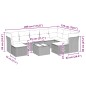 vidaXL 10-tlg. Garten-Sofagarnitur mit Kissen Hellgrau Poly Rattan vidaXL 10-tlg. Garten-Sofagarnitur mit Kissen Hellgrau Poly Rattan