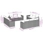vidaXL 12-tlg. Garten-Sofagarnitur mit Kissen Hellgrau Poly Rattan vidaXL 12-tlg. Garten-Sofagarnitur mit Kissen Hellgrau Poly Rattan