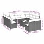 vidaXL 12-tlg. Garten-Sofagarnitur mit Kissen Hellgrau Poly Rattan vidaXL 12-tlg. Garten-Sofagarnitur mit Kissen Hellgrau Poly Rattan