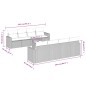 vidaXL 9-tlg. Garten-Sofagarnitur mit Kissen Braun Poly Rattan vidaXL 9-tlg. Garten-Sofagarnitur mit Kissen Braun Poly Rattan