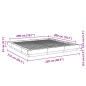 vidaXL Bettgestell Betongrau 200x200 cm Holzwerkstoff vidaXL Bettgestell Betongrau 200x200 cm Holzwerkstoff