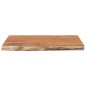 vidaXL Tischplatte 70x60x2,5cm Rechteckig Massivholz Akazie Naturkante vidaXL Tischplatte 70x60x2,5cm Rechteckig Massivholz Akazie Naturkante