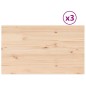 vidaXL Tischplatten 3 Stk. 80x47x1,7 cm Rechteckig Massivholz Kiefer vidaXL Tischplatten 3 Stk. 80x47x1,7 cm Rechteckig Massivholz Kiefer