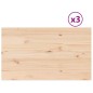 vidaXL Tischplatten 3 Stk. 80x47x2,5 cm Rechteckig Massivholz Kiefer vidaXL Tischplatten 3 Stk. 80x47x2,5 cm Rechteckig Massivholz Kiefer