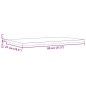 vidaXL Tischplatten 3 Stk. 80x47x2,5 cm Rechteckig Massivholz Kiefer vidaXL Tischplatten 3 Stk. 80x47x2,5 cm Rechteckig Massivholz Kiefer