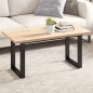 vidaXL Tischplatte 100x50x2,5 cm Rechteckig Massivholz Kiefer vidaXL Tischplatte 100x50x2,5 cm Rechteckig Massivholz Kiefer