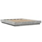 vidaXL Bettgestell Betongrau 150x200 cm Holzwerkstoff vidaXL Bettgestell Betongrau 150x200 cm Holzwerkstoff