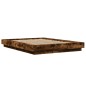 vidaXL Bettgestell Räuchereiche 140x200 cm Holzwerkstoff vidaXL Bettgestell Räuchereiche 140x200 cm Holzwerkstoff