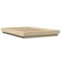 vidaXL Bettgestell Sonoma-Eiche 140x200 cm Holzwerkstoff vidaXL Bettgestell Sonoma-Eiche 140x200 cm Holzwerkstoff