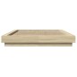vidaXL Bettgestell Sonoma-Eiche 120x200 cm Holzwerkstoff vidaXL Bettgestell Sonoma-Eiche 120x200 cm Holzwerkstoff