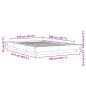 vidaXL Bettgestell Sonoma-Eiche 120x200 cm Holzwerkstoff vidaXL Bettgestell Sonoma-Eiche 120x200 cm Holzwerkstoff